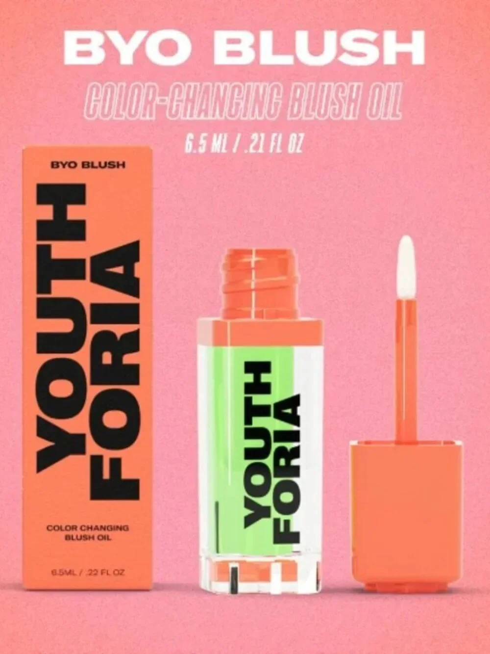 Youth foria BYO Color Changing Blush Oil